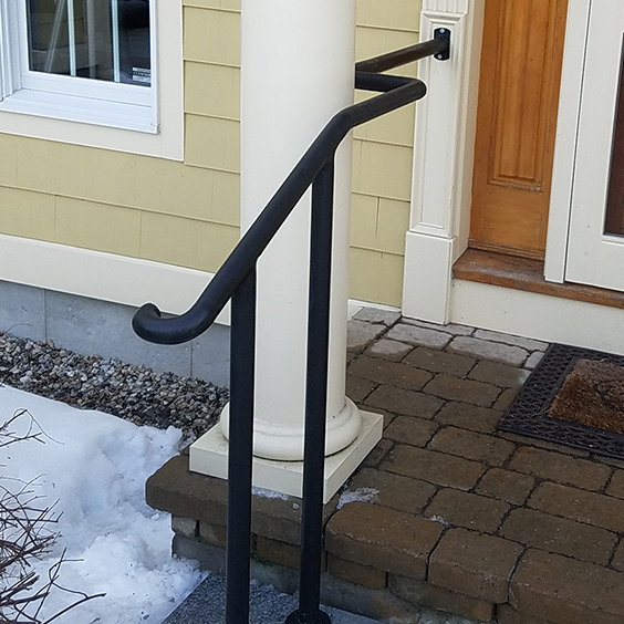 Iron Handrails and Grab Bars at Maine Architectural Ironworks